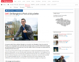 article-telegramme bangkok rennes à vélo